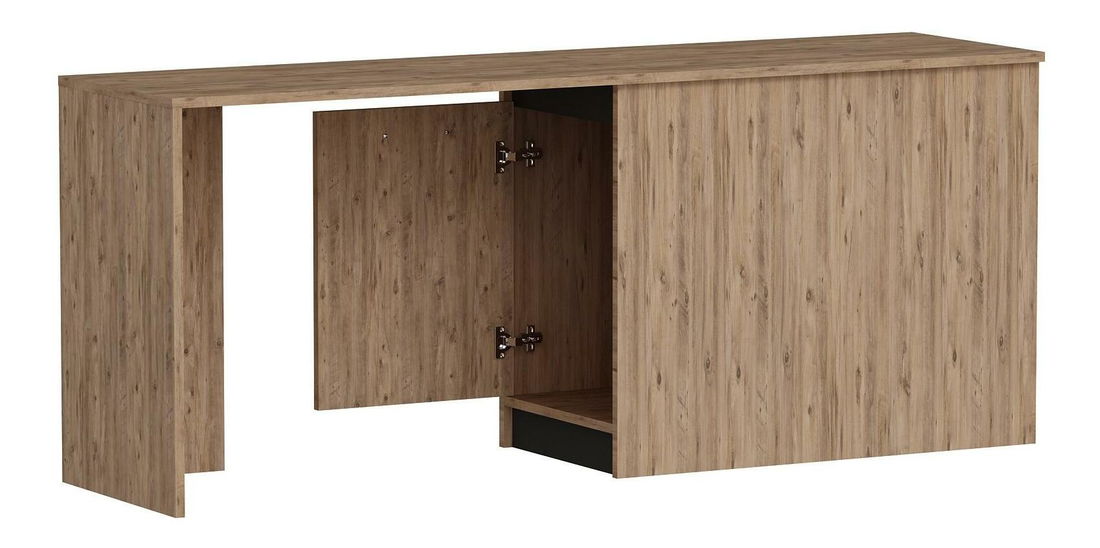 Masă PC Pelavi 1 (pin atlantic + antracit) 