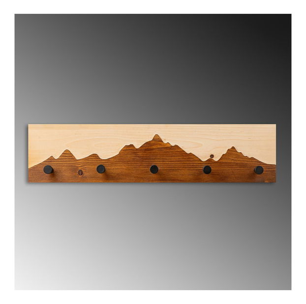 Cuier de perete Notopo (natural + Nuc) 