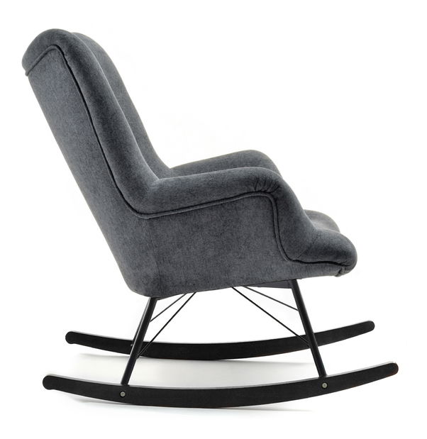 Fotoliu relax Laurentino (grafit + negru)