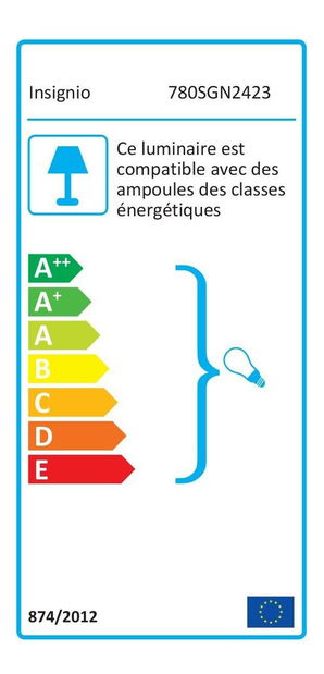 Lampă de podea Comporollo 1 (Gri + stejar)