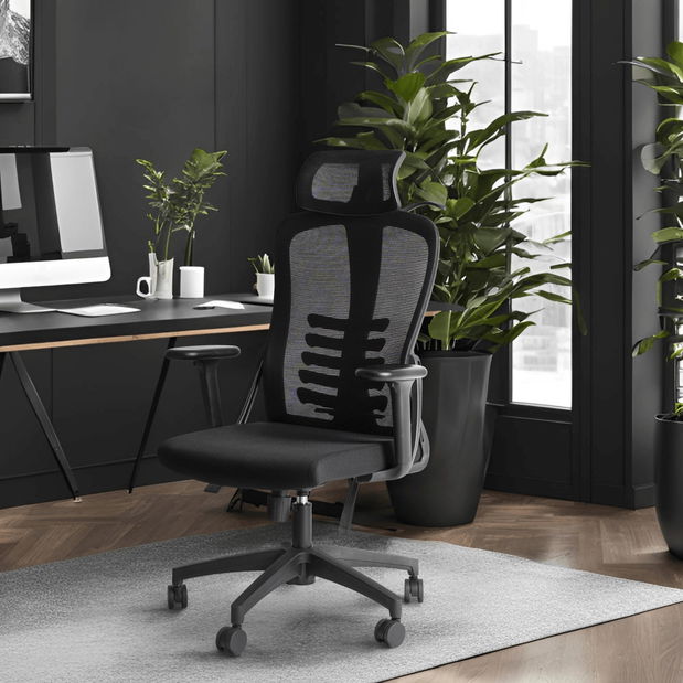 Kancelárske kreslo Juzgado (čierna) 