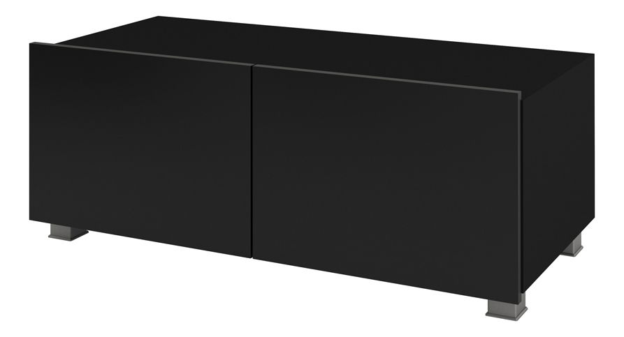 Masă TV Calabria RTV 100 (Negru mat + Negru lucios)