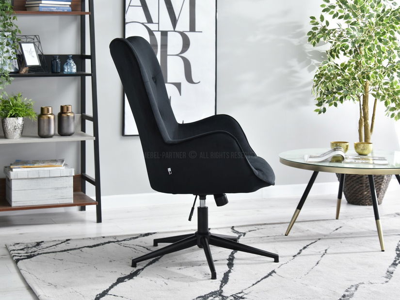 Kreslo Truni (čierna)