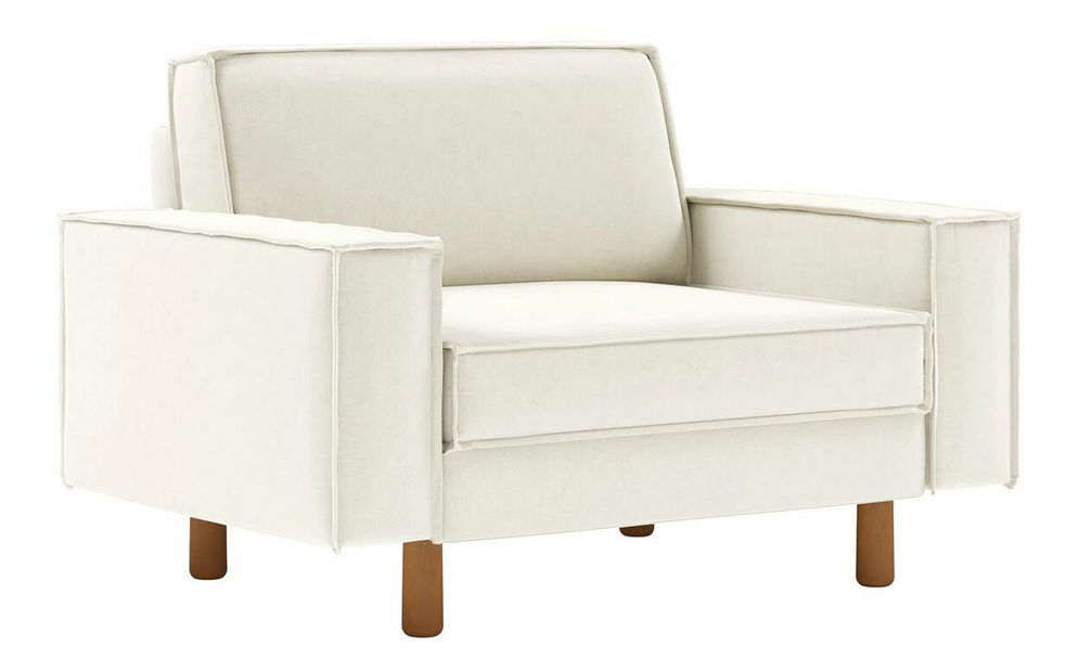 Kreslo Spary L (smotanová + orech)