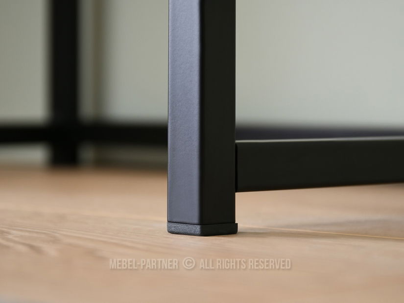 Konzolni stolić Norma S (hrast + crna)