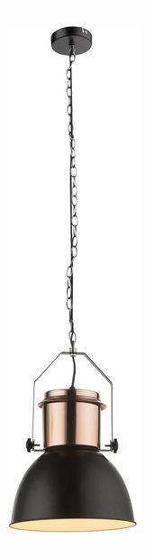 Viseća svjetiljka Kutum 15282 (klasična) (mesing + crna)