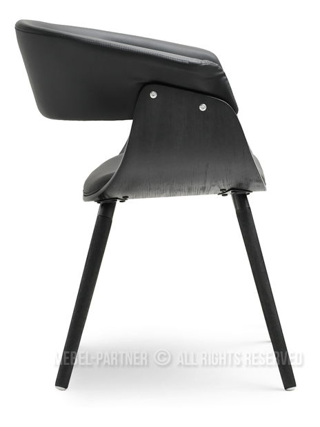 Stolička Enzo K (čierna)