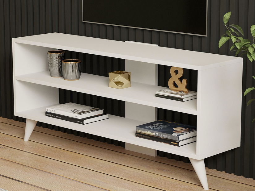 TV asztal Mosudi (fehér) 