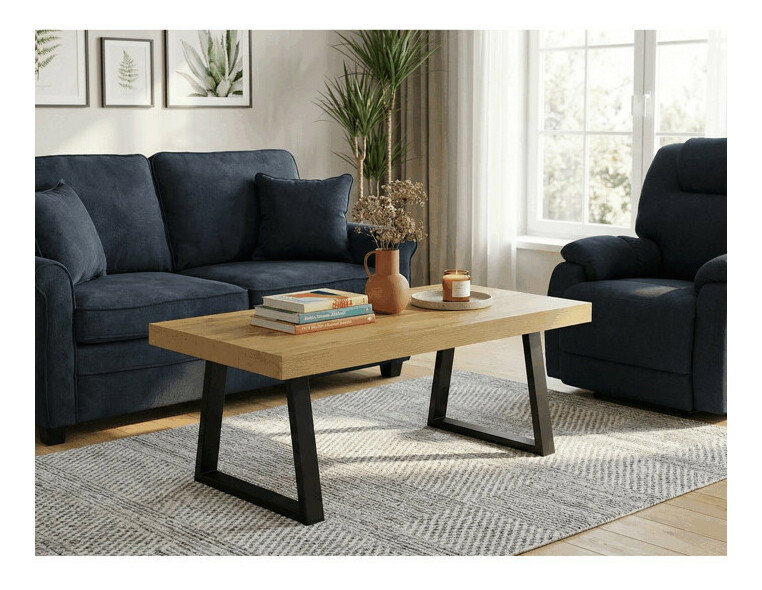 Konferenčný stolík Remix (hnedá)