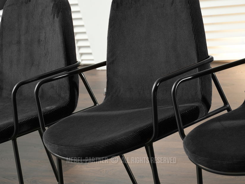 Scaun Ulrika (negru)