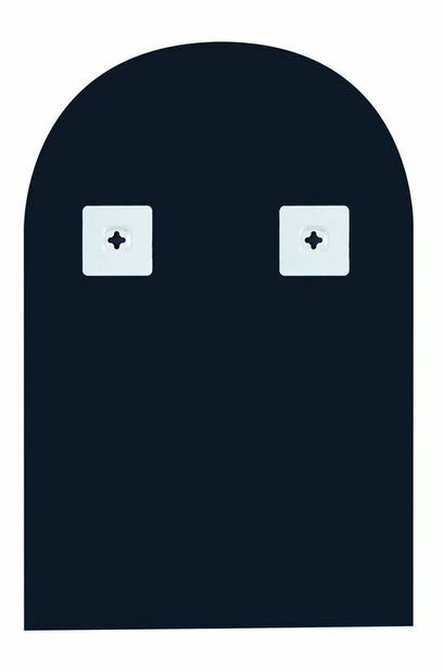 Nástenné zrkadlo Abena (strieborná)