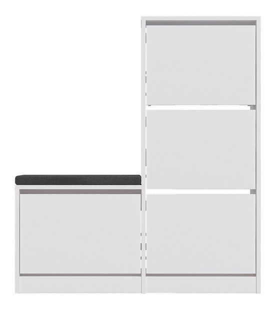 Cipősszekrény Dora (fehér)