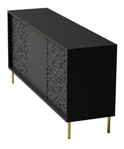 Ormarić Balle (crna + zlatna)