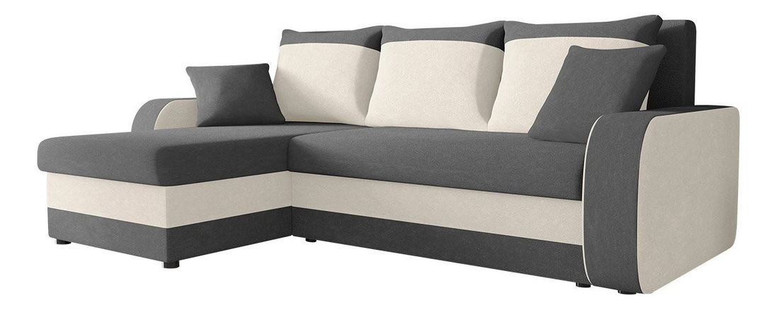 Colțar Maddox (gri închis + gri deschis)