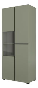 Vitrina Crossroad G12 (bor zelena + crna)