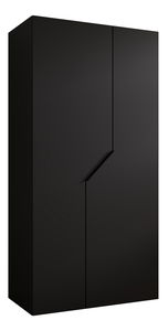 Šatníková skriňa Alaris 1 100 (čierna)