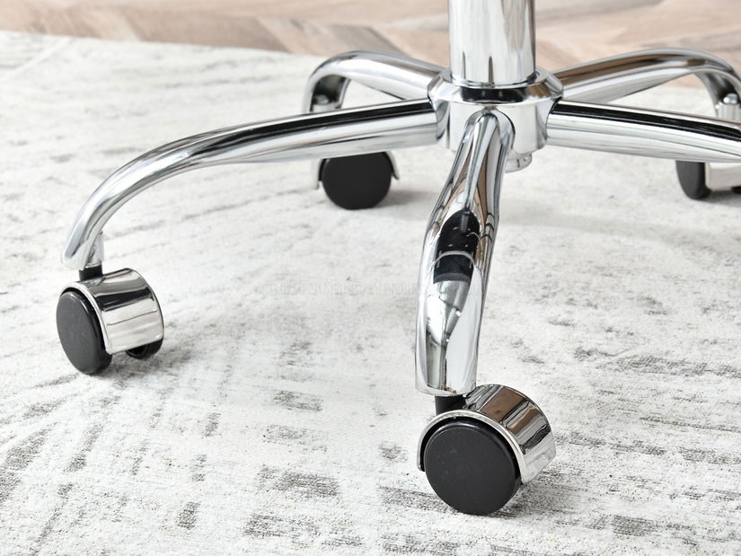 Scaun Elita (gri + crom)