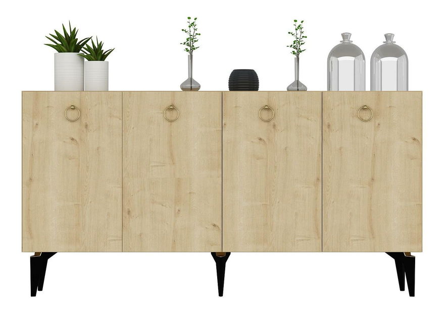 Skrinka Lopoki (dub zafírový) 