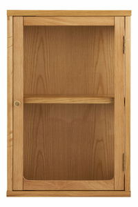 Nástenná vitrína Zuzeria 4 (dub)