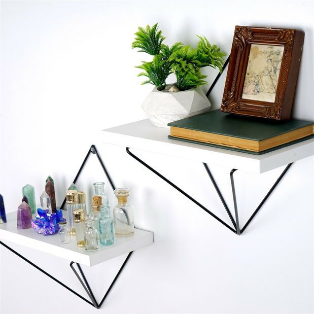 Fali polc We 1 (fekete)