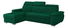 Sarok ülőgarnitúra Sivaro (zöld) (B)