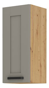 Horná kuchynská skrinka Lucid 30 G 72 1F (dub artisan + claygrey)