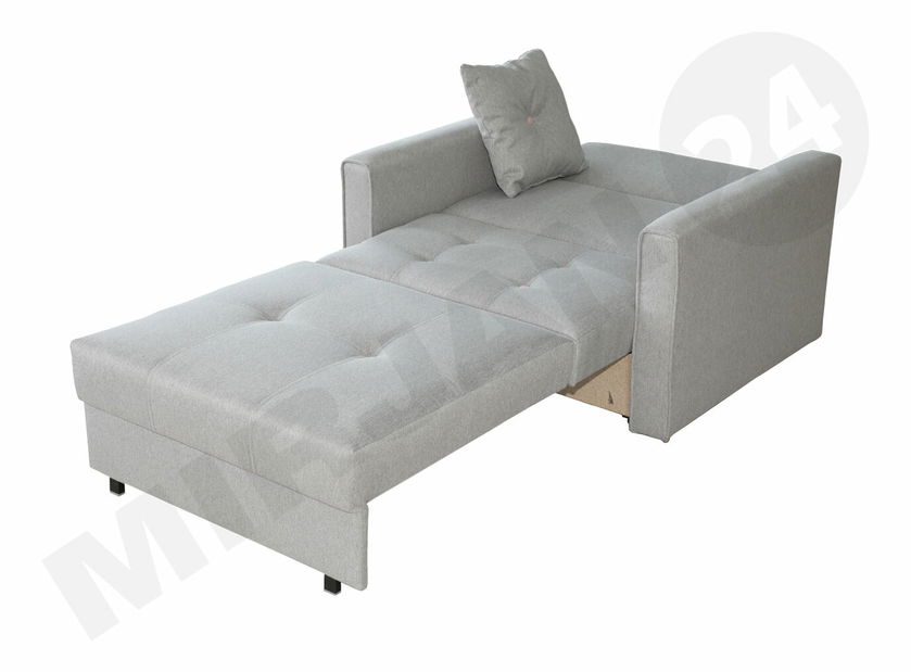 Rozkladacia pohovka Clivia Lux II (sivá) *výpredaj
