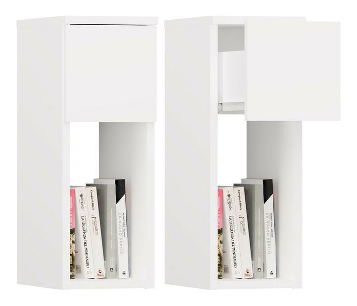 Noptieră Gustaban 1 (alb)