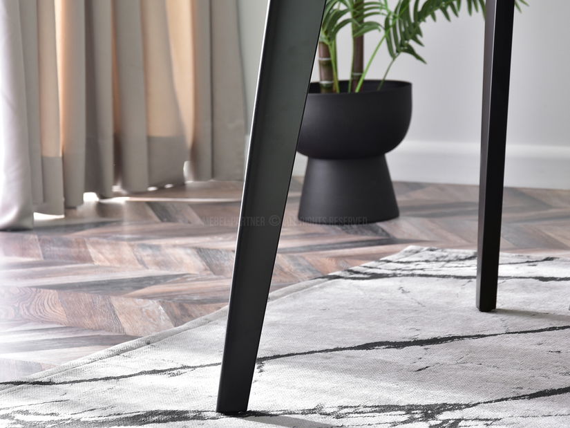 Jedálenský stôl Maui (orech + čierna)