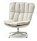 Fotel Jaspier (bézs + krém)