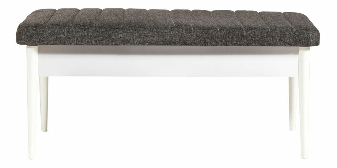 Étkező szett Vlasta 1 (fehér + antracit) (4 fő részére)