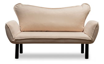 Canapea extensibilă 2-locuri Chatty (bej)