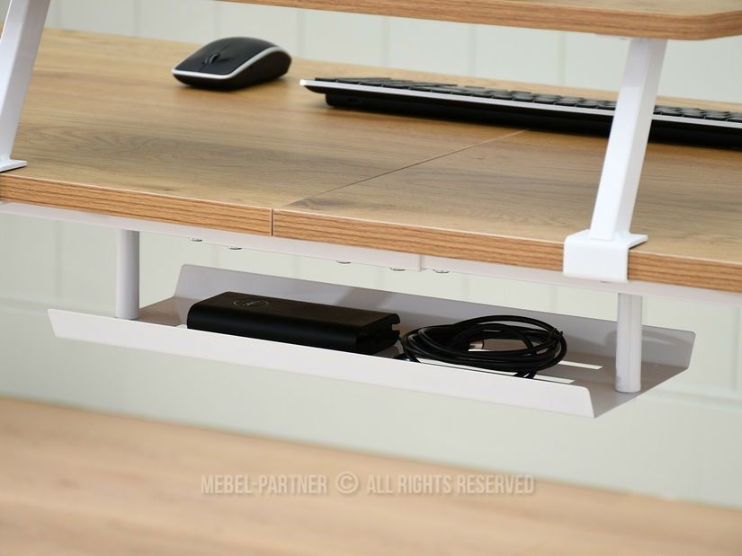 PC stolić Matts 140 (hrast + bijela)