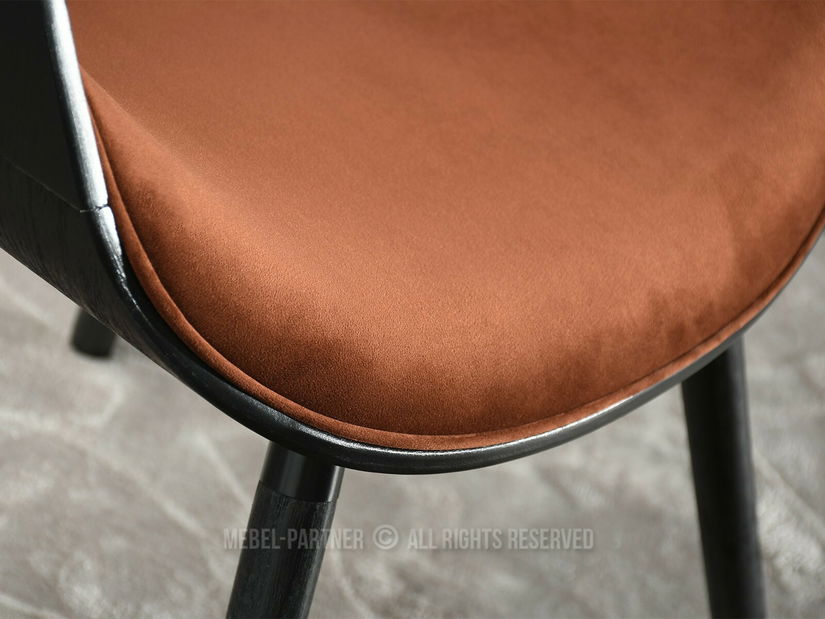 Scaun sufragerie Busque (negru)