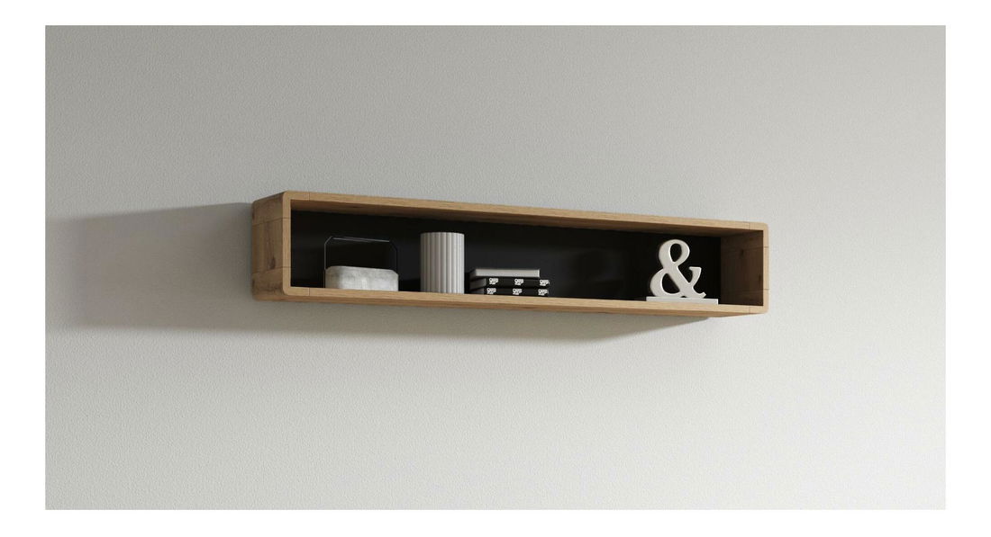 Polc Albert Typ 02 (taurus tölgy + matt fekete)