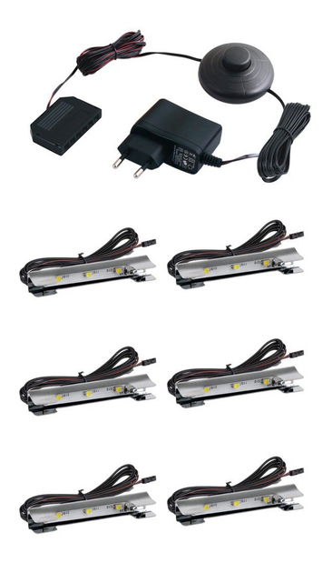 Iluminat LED pentru vitrină GK Attak 6/LED (albastru)