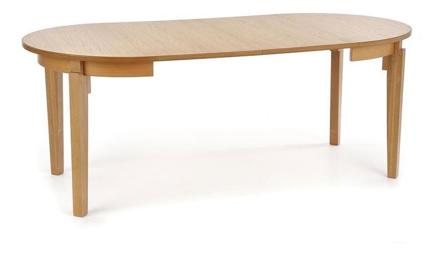 Masă de sufragerie extensibilă 100-200 cm Saras (stejar miere + (pentru 6 8 persoane)