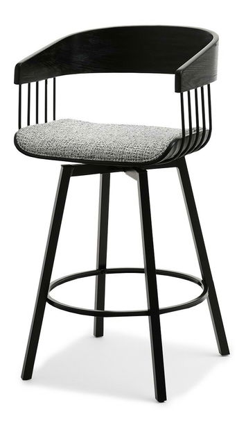 Scaun Pavel (gri negru + negru)