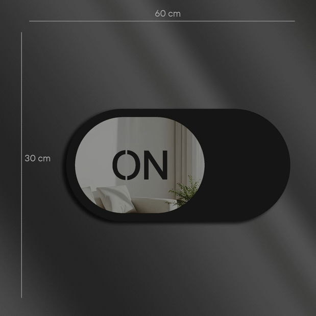 Zrkadlo Ozi 2 (dýmová)