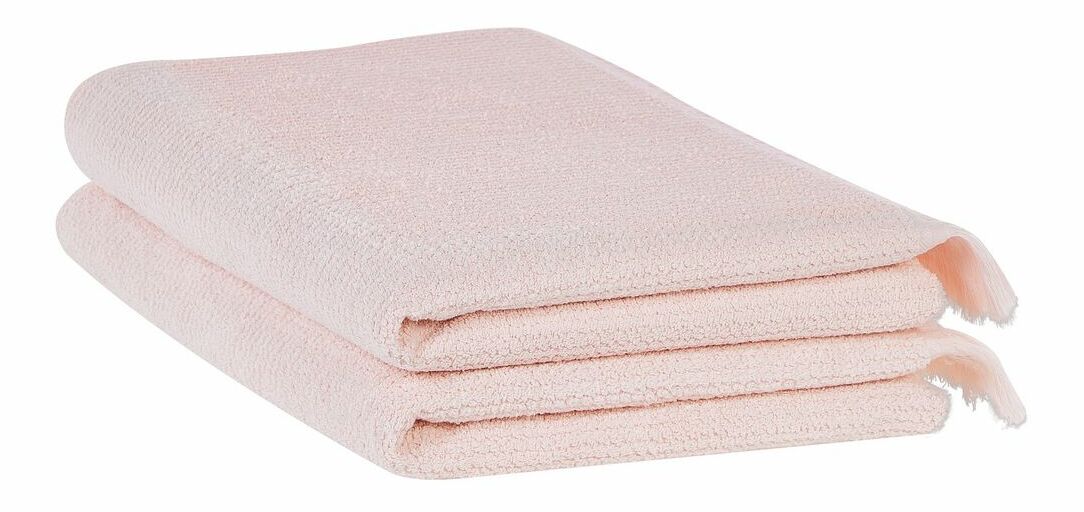 Set 2 buc prosoape Annette (roz)