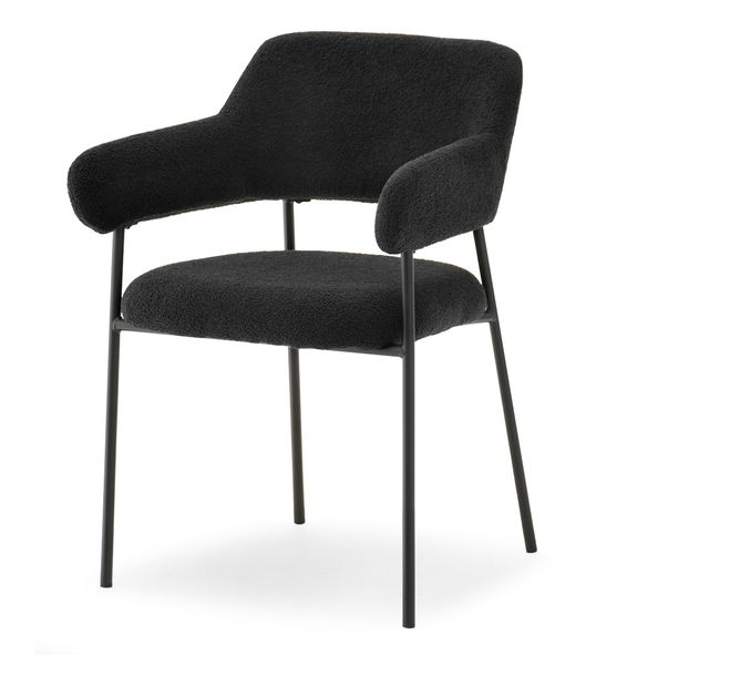 Jedálenská stolička Exigente (čierna)