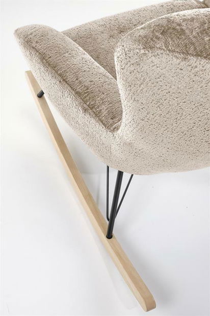 Fotelja za ljuljanje Caster (bež)