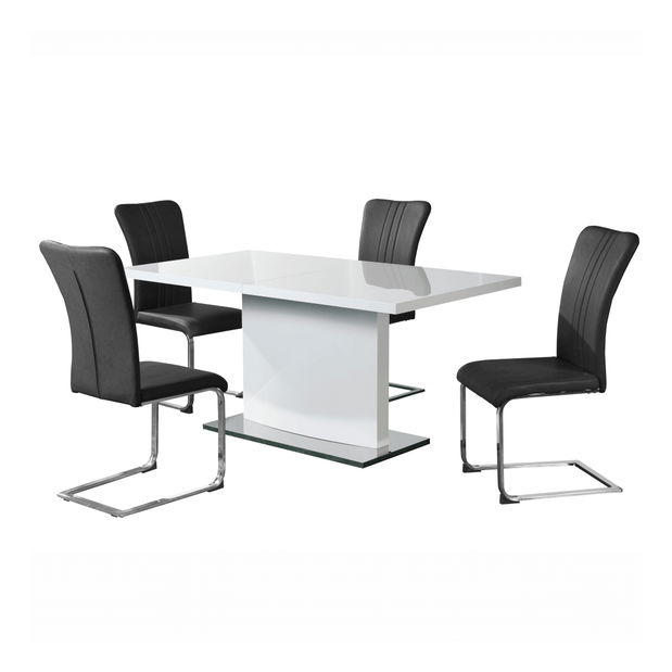 Masă de sufragerie extensibilă Korti