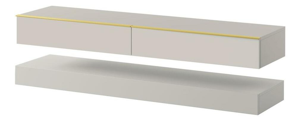 TV skrinka/stolík Hilde (sivobéžová)