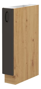 Donji ormarić za košaru Sheila 15 D CARGO BB (hrast artisan + grafit)