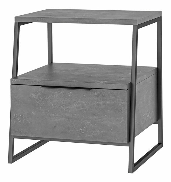 Noćni stolić Palli (siva)