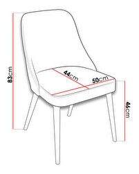 Kreslo JK78 Jassie (Buk)
