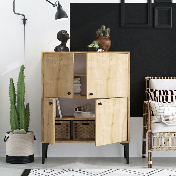 Skrinka Aliex 1 (Dub zafírový)