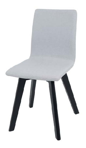 Jedálenská stolička Lodema (svetlosivá)