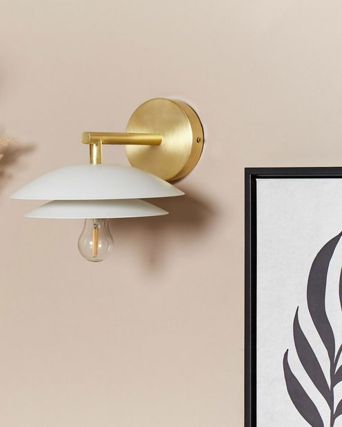 Nástenné osvetlenie Lasza (biela)